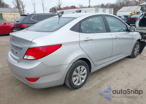 2016 Hyundai Accent Se из США, поврежденный, VIN KMHCT4AE7GU072365
